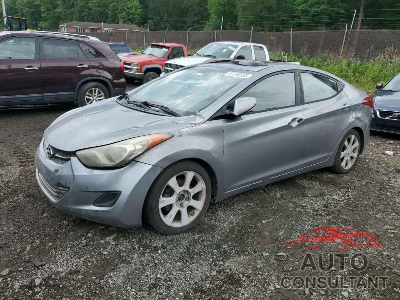 HYUNDAI ELANTRA 2013 - KMHDH4AE6DU664731