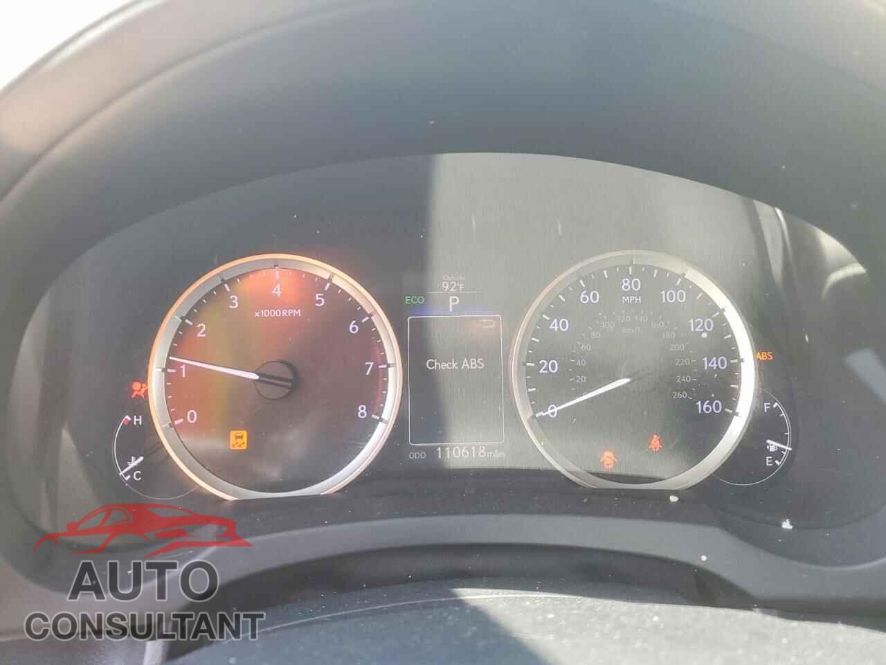LEXUS IS 2015 - JTHBF1D20F5062758