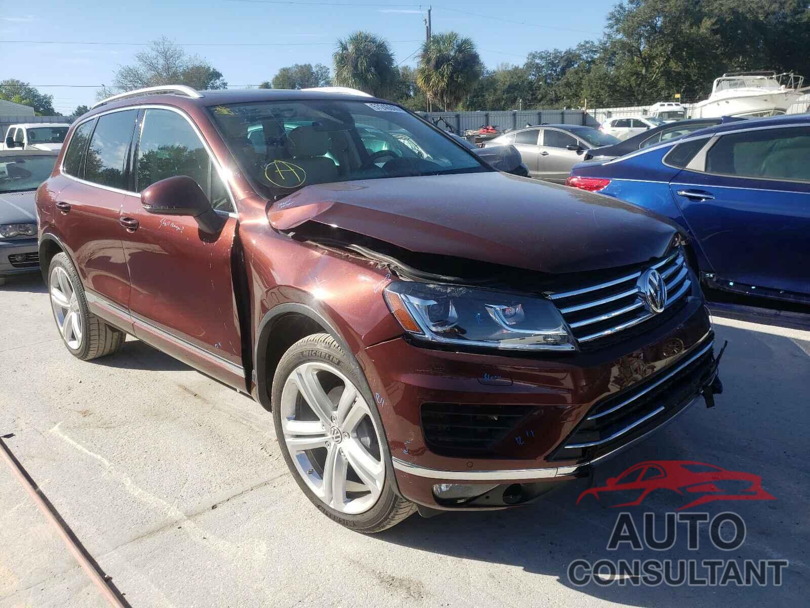 VOLKSWAGEN TOUAREG 2017 - WVGGF7BP0HD004243