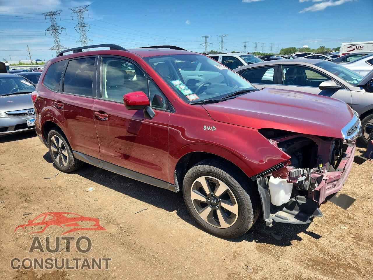 SUBARU FORESTER 2017 - JF2SJAEC2HH557957