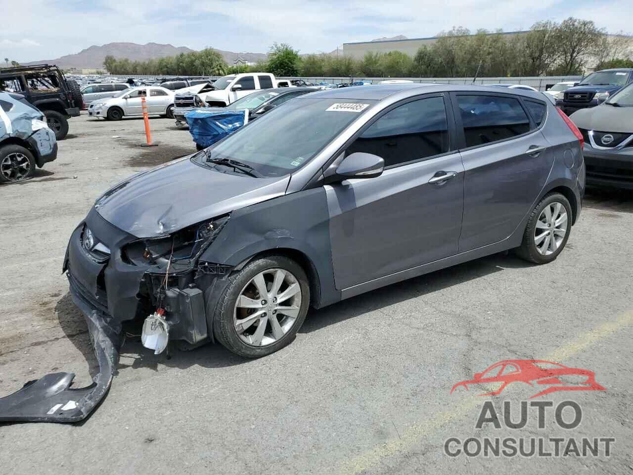 HYUNDAI ACCENT 2013 - KMHCU5AE6DU118699