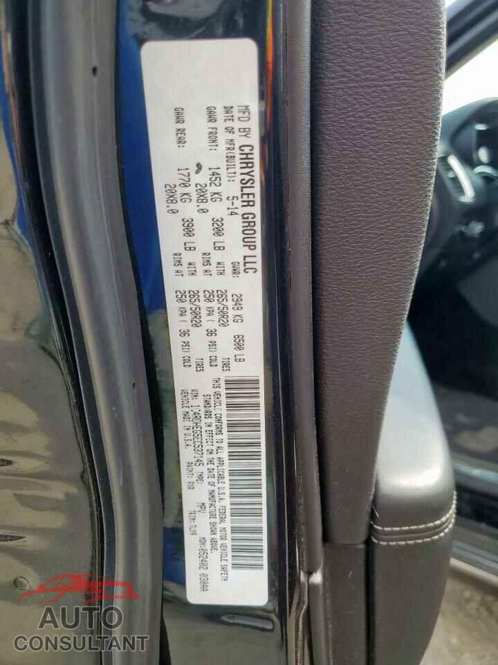 DODGE DURANGO 2014 - 1C4RDHEG5EC537145