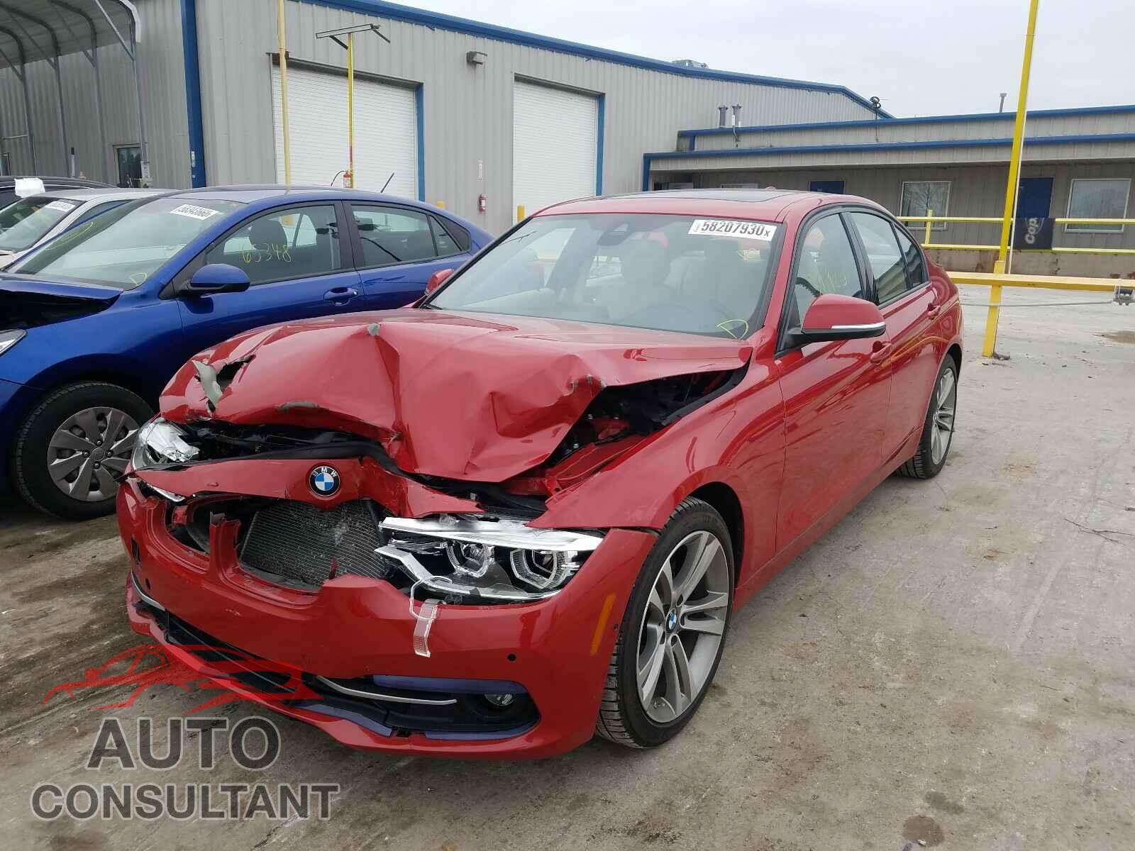 BMW 3 SERIES 2016 - WBA8E9G53GNU30464