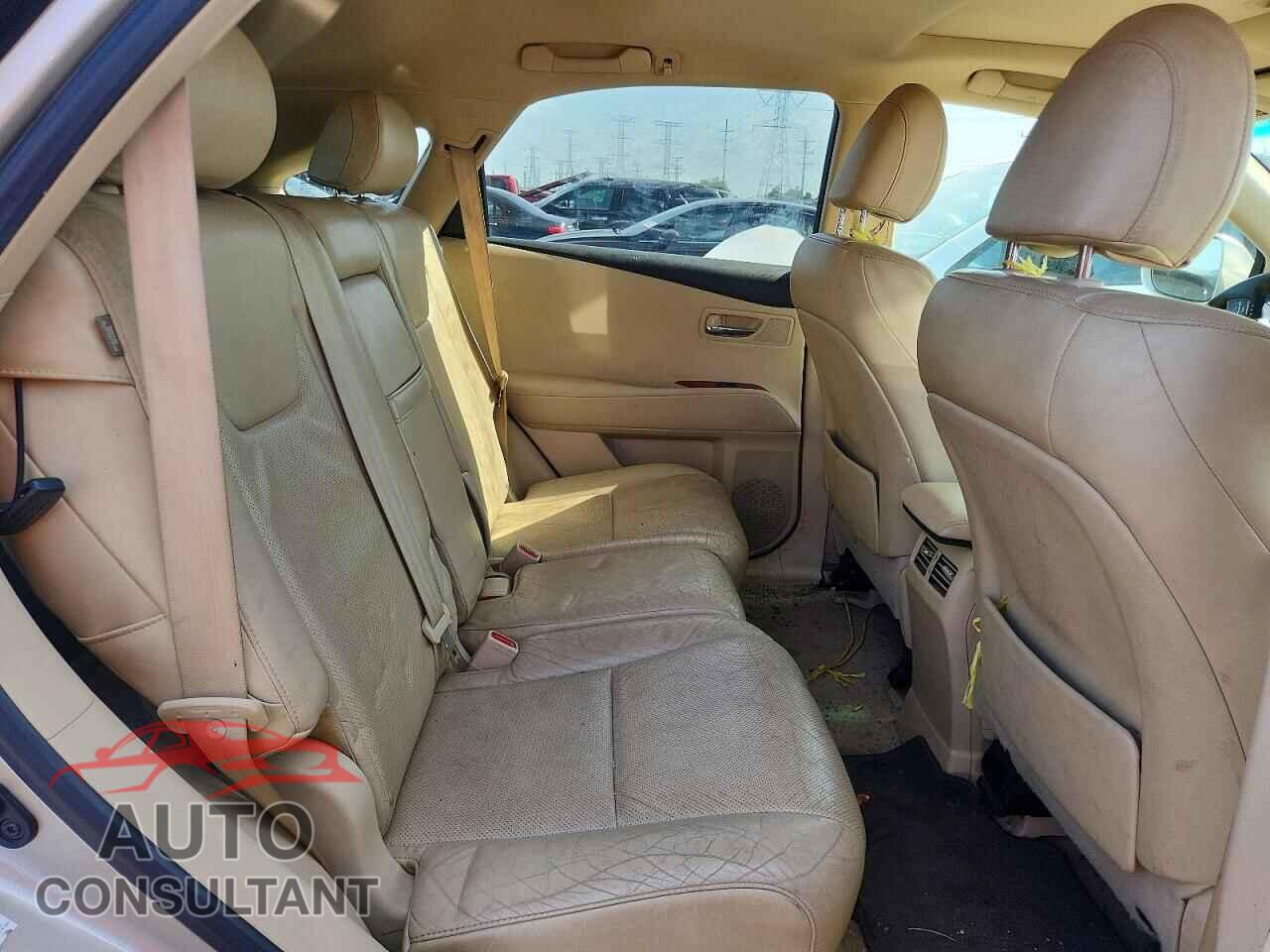 LEXUS RX350 2012 - 2T2BK1BA4CC144266