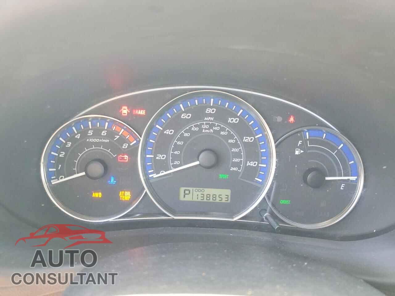 SUBARU FORESTER 2012 - JF2SHAEC4CH469738
