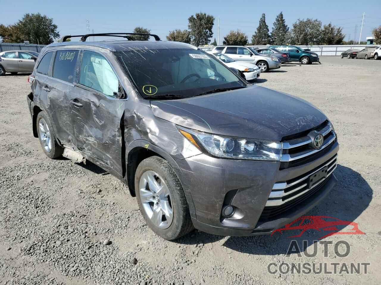 TOYOTA HIGHLANDER 2017 - 5TDDZRFHXHS376920