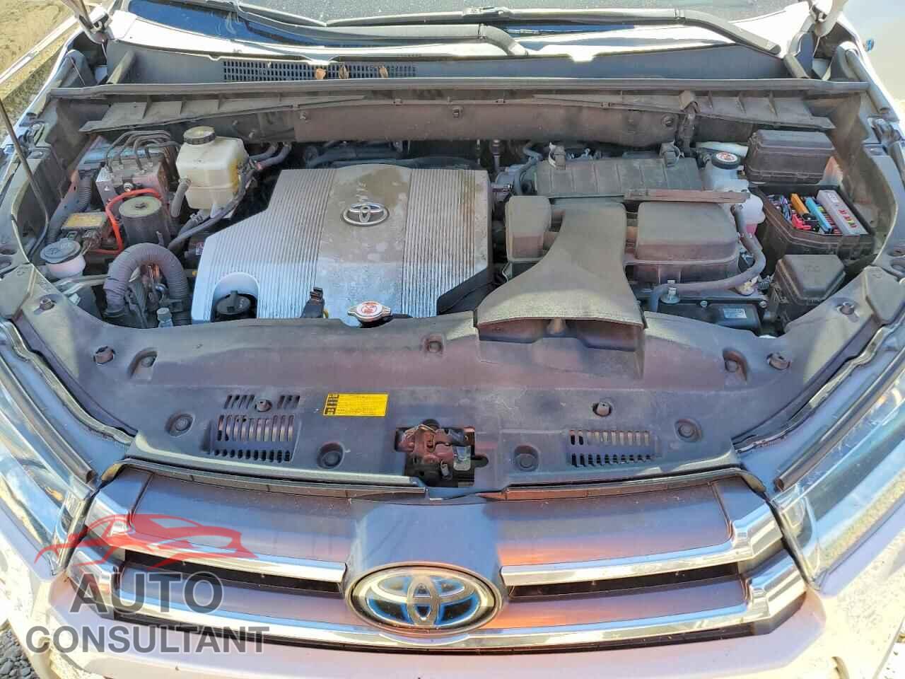 TOYOTA HIGHLANDER 2019 - 5TDDGRFH4KS055372