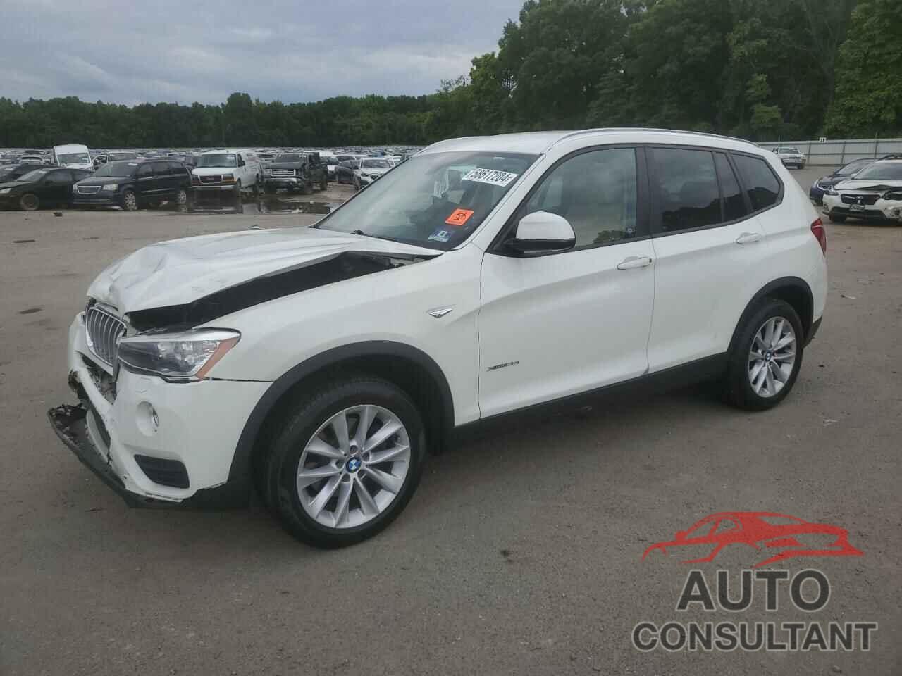 BMW X3 2016 - 5UXWX9C59G0D63426