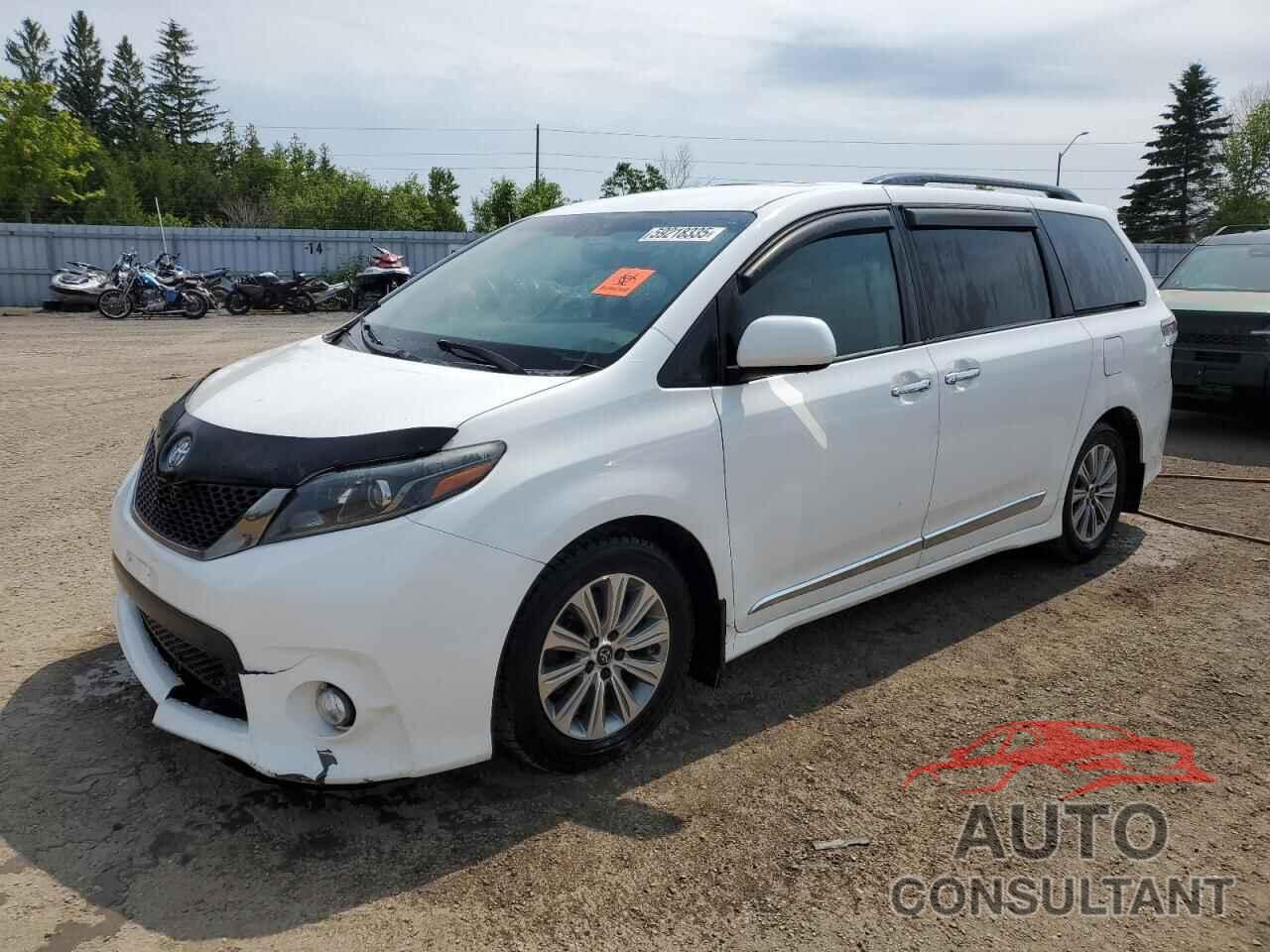 TOYOTA SIENNA 2017 - 5TDXZ3DC3HS860218