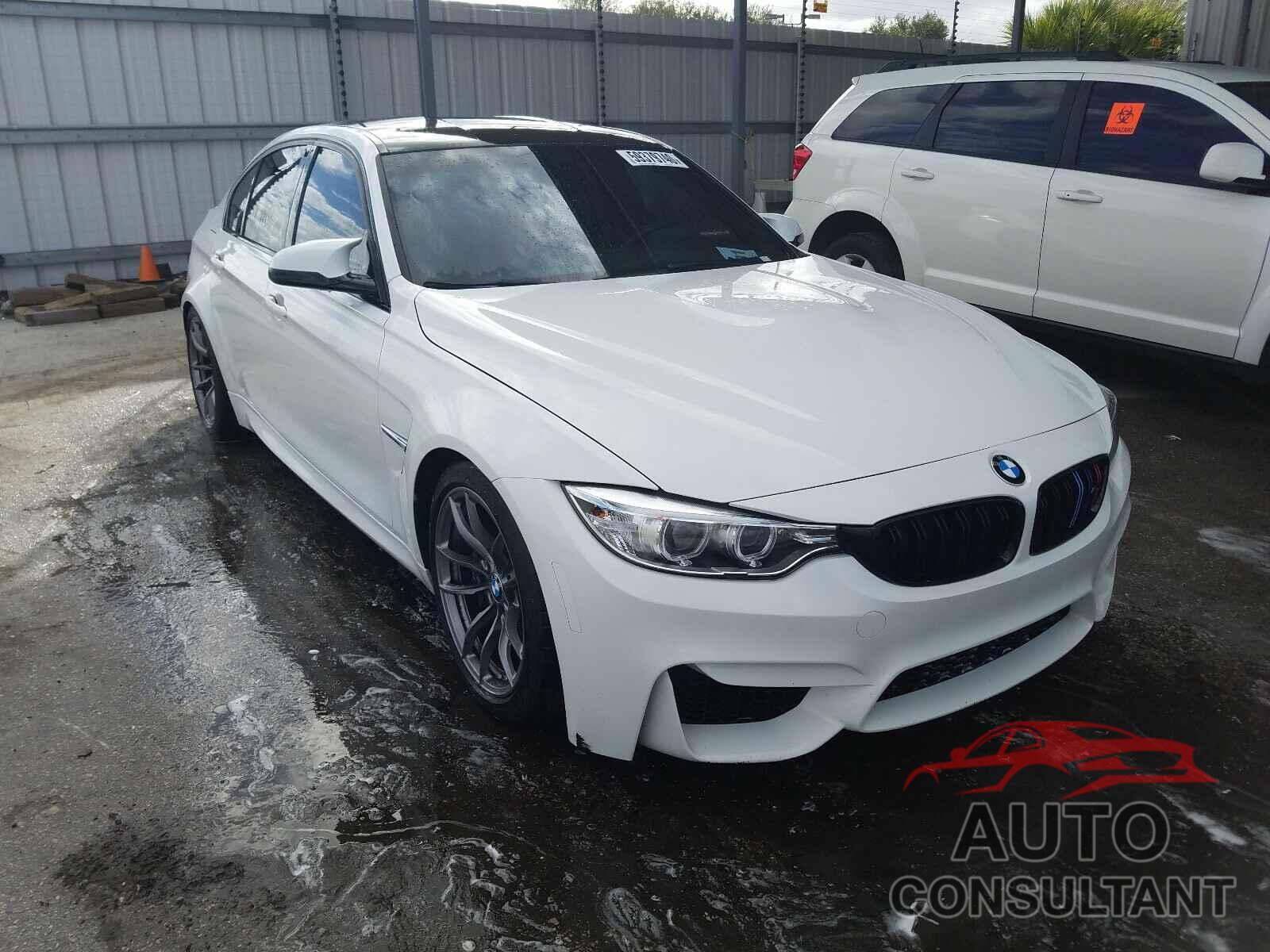 BMW M3 2017 - WBS8M9C38H5G86039