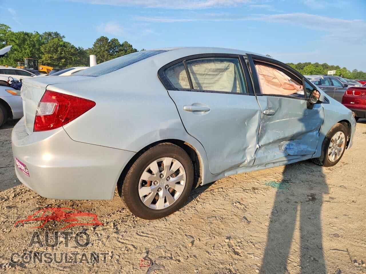 HONDA CIVIC 2012 - 19XFB2F56CE340655