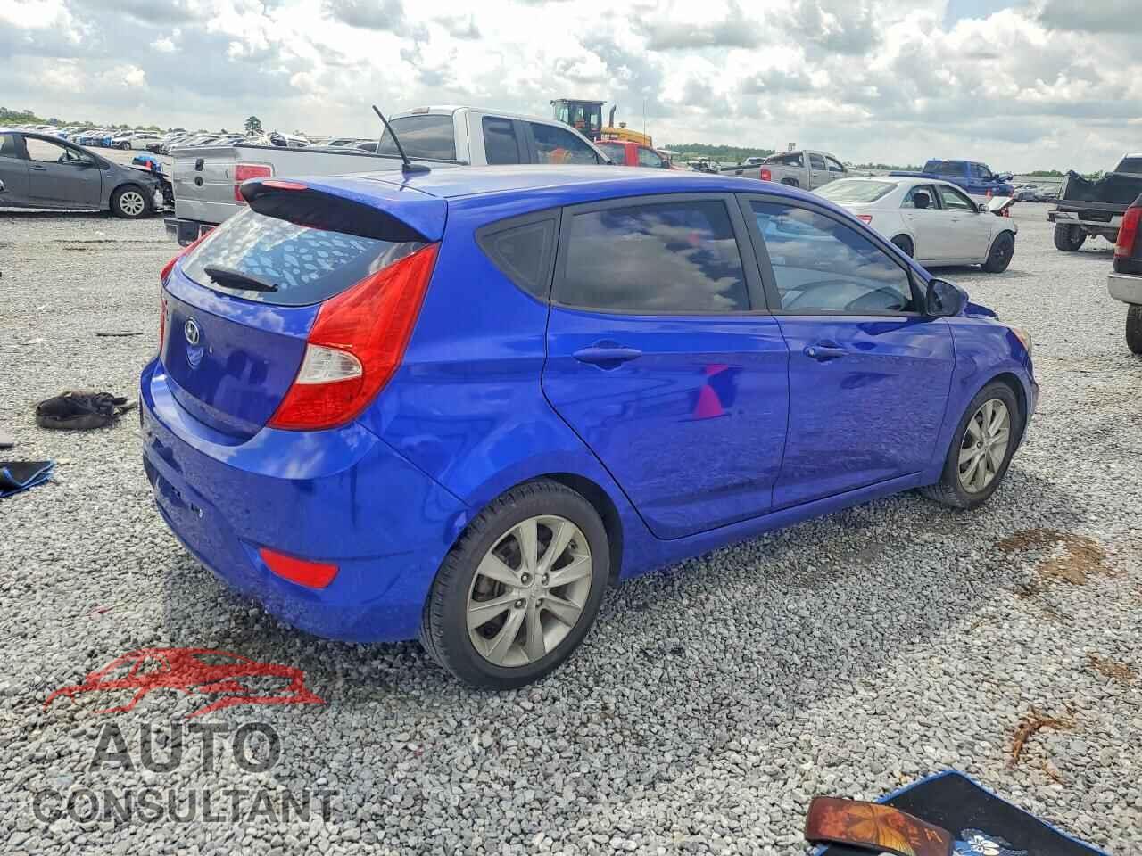HYUNDAI ACCENT 2012 - KMHCU5AE4CU057447