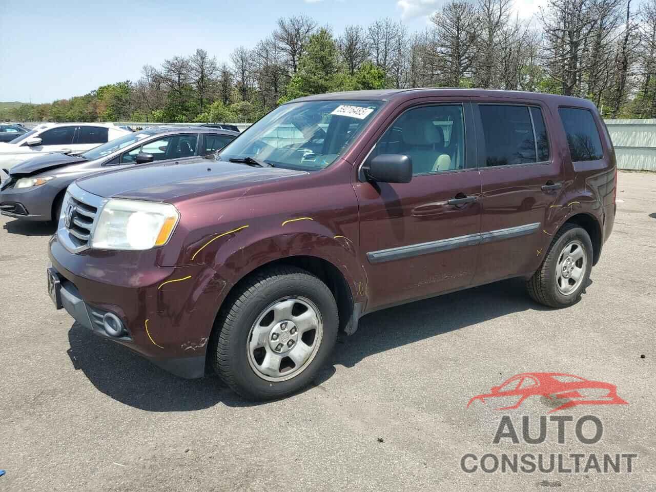 HONDA PILOT 2014 - 5FNYF4H2XEB044367