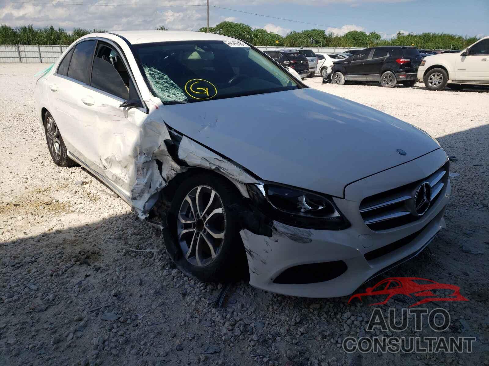 MERCEDES-BENZ C-CLASS 2017 - 55SWF4JB5HU225154