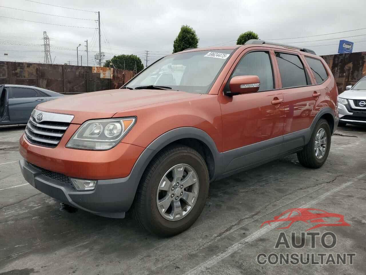 KIA BORREGO 2009 - KNDJJ741885008634