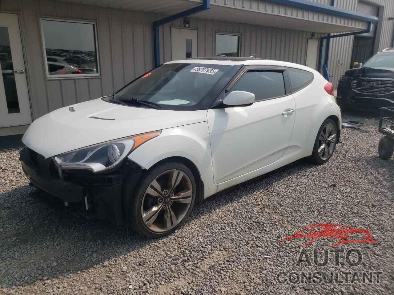 HYUNDAI VELOSTER 2013 - KMHTC6AD8DU109650