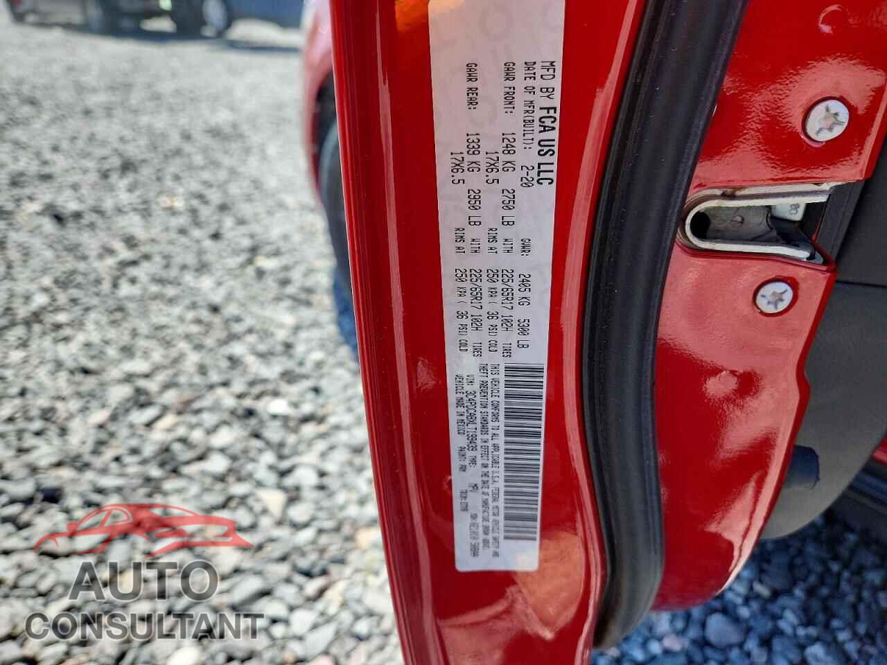 DODGE JOURNEY 2020 - 3C4PDCABXLT199439