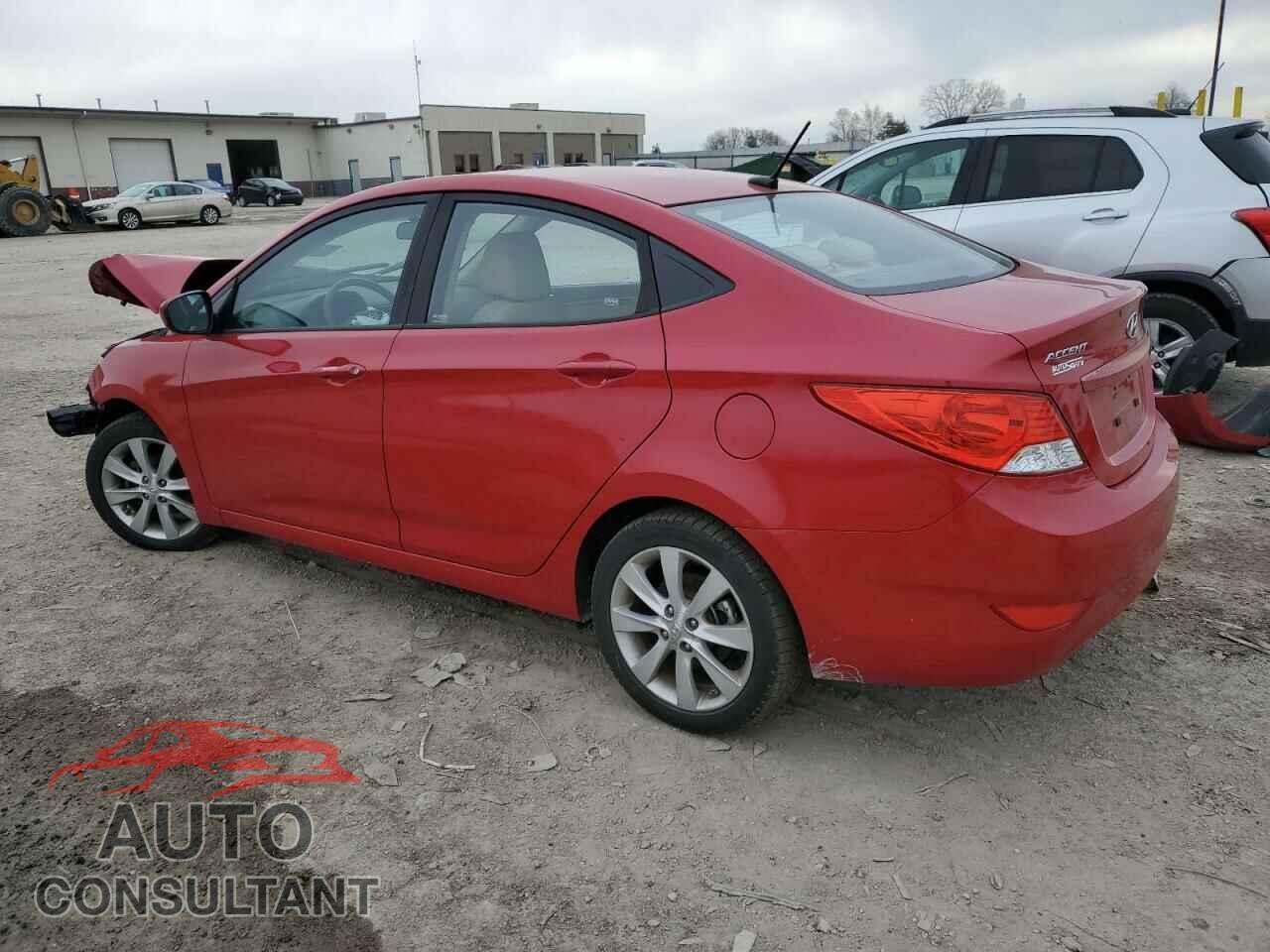 HYUNDAI ACCENT 2012 - KMHCU4AEXCU249269