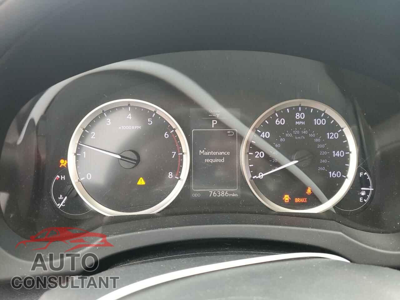 LEXUS IS 2016 - JTHBA1D22G5024142