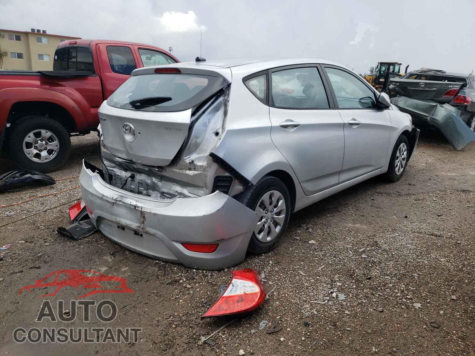 HYUNDAI ACCENT 2016 - KMHCT5AE6GU243774