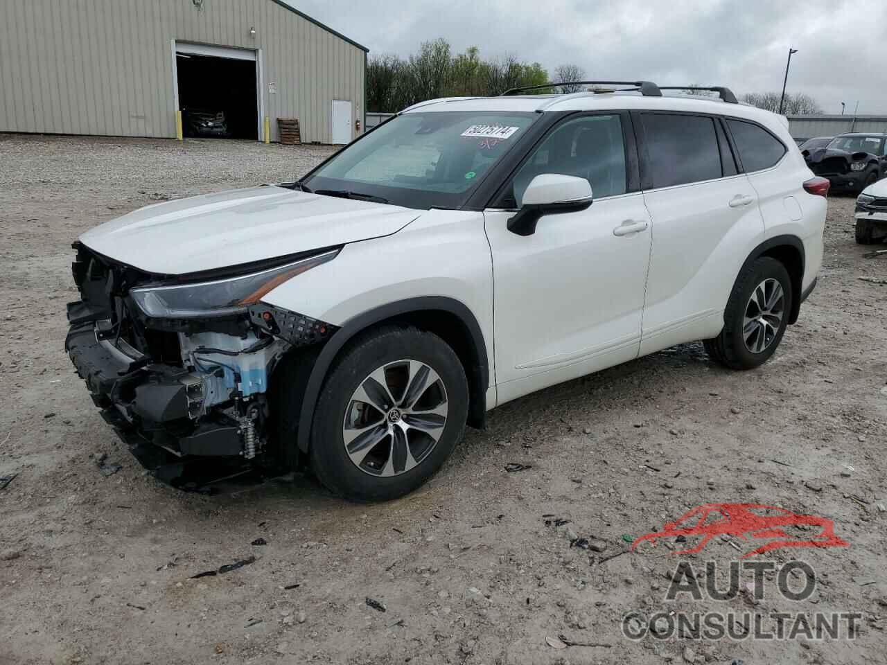 TOYOTA HIGHLANDER 2021 - 5TDGZRAH5MS069458