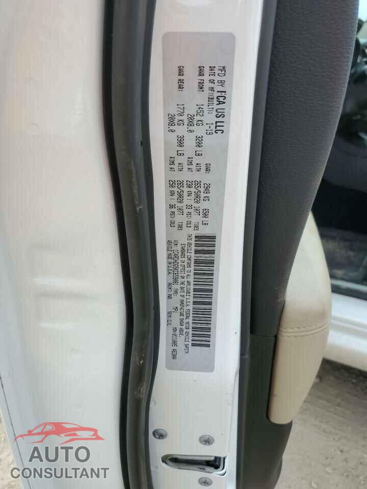 DODGE DURANGO 2019 - 1C4RDHDG5KC659081