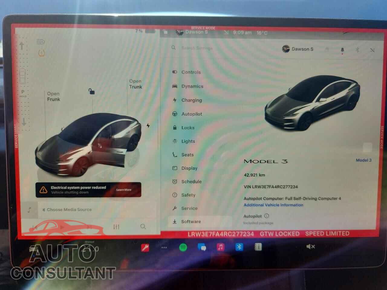TESLA MODEL 3 2024 - LRW3E7FA4RC277234