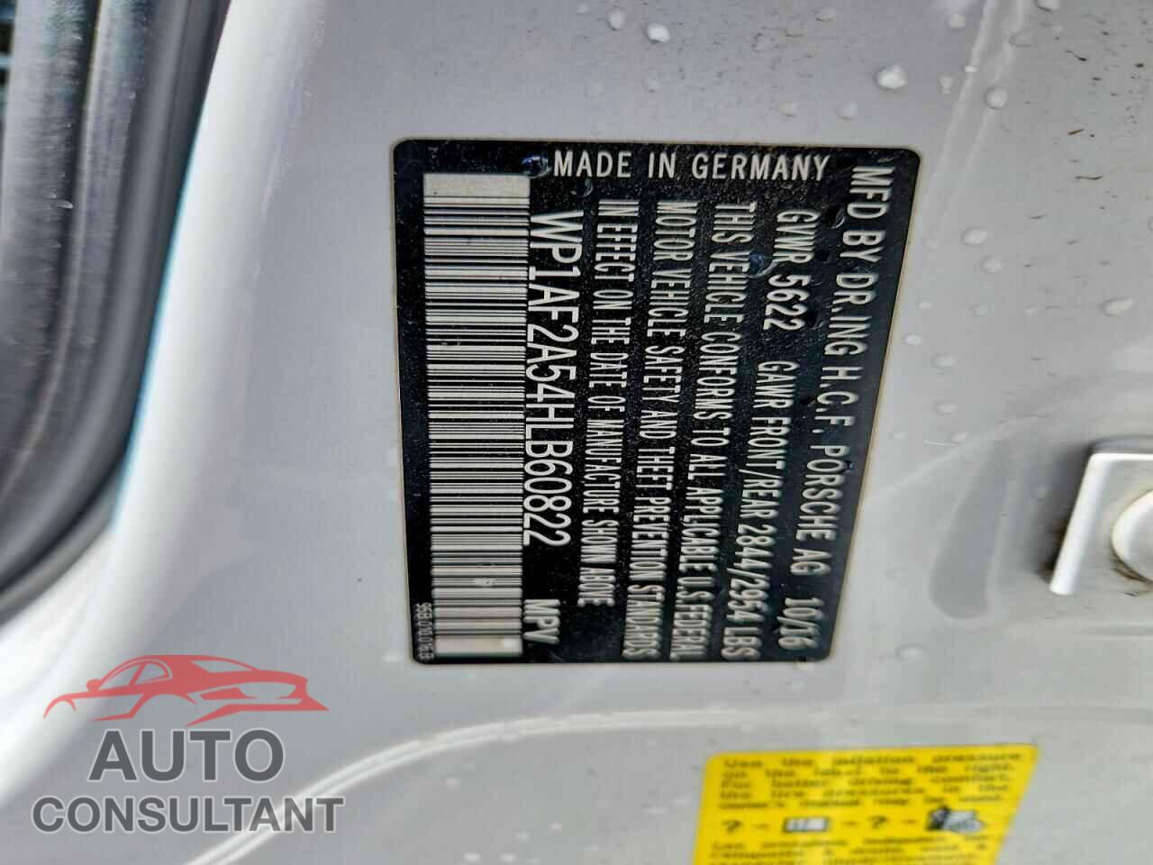 PORSCHE MACAN 2017 - WP1AF2A54HLB60822