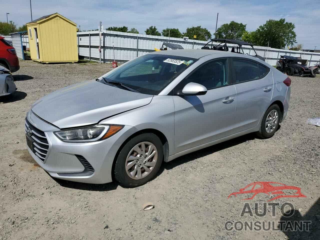 HYUNDAI ELANTRA 2017 - KMHD74LF9HU108458