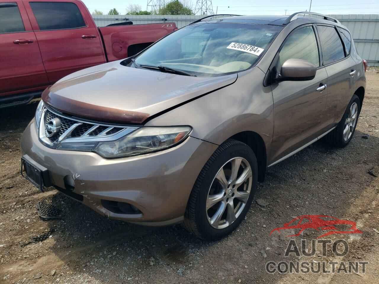 NISSAN MURANO 2012 - JN8AZ1MW1CW229307