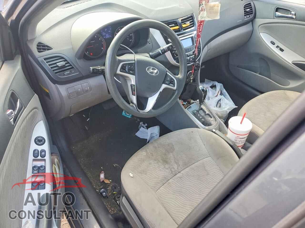HYUNDAI ACCENT 2012 - KMHCU4AE4CU066143