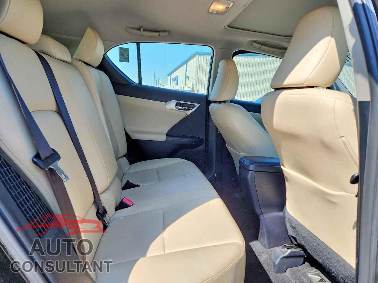 LEXUS CT 2012 - JTHKD5BH7C2098903