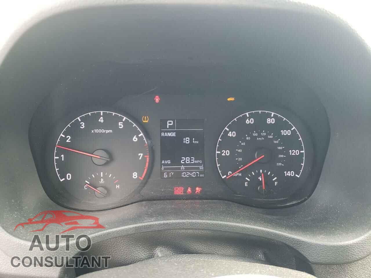 HYUNDAI ACCENT 2018 - 3KPC24A3XJE025309