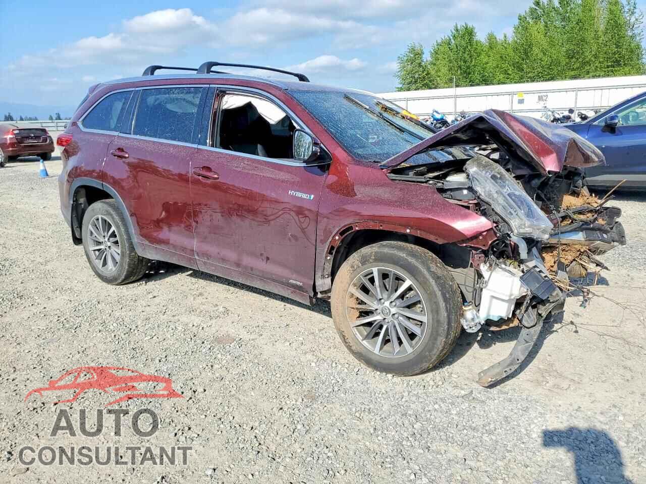 TOYOTA HIGHLANDER 2018 - 5TDJGRFH2JS048051