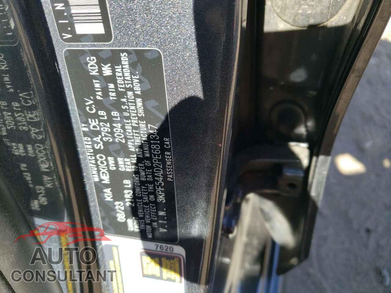 KIA FORTE 2023 - 3KPF54AD2PE681347
