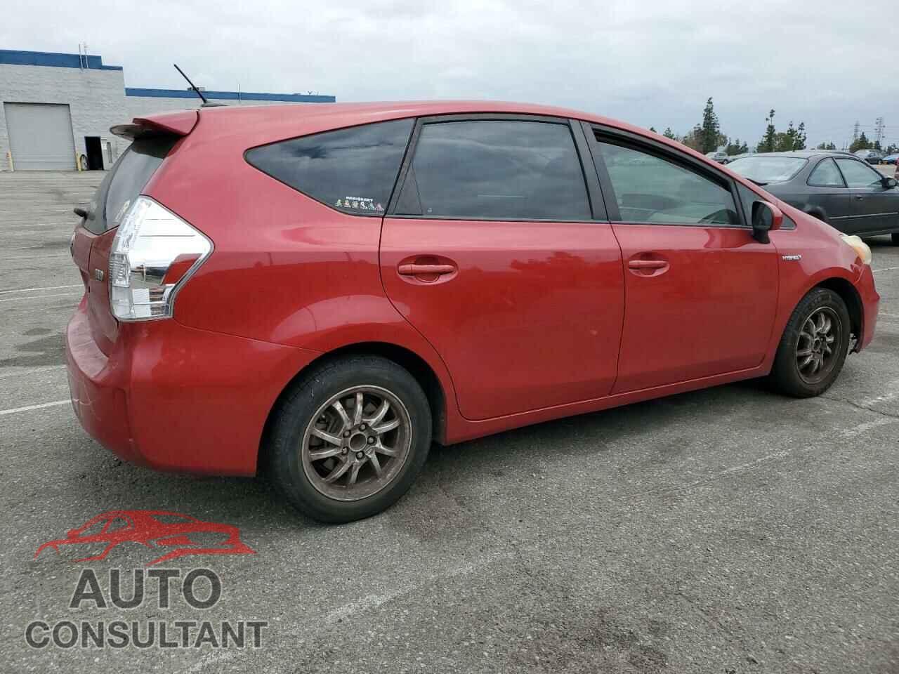 TOYOTA PRIUS 2012 - JTDZN3EU6C3065220