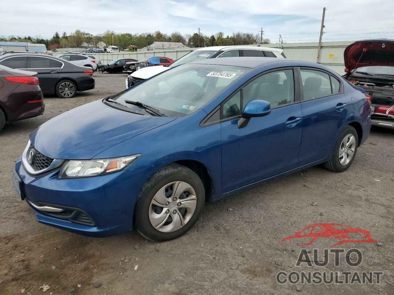 HONDA CIVIC 2013 - 2HGFB2F59DH531154