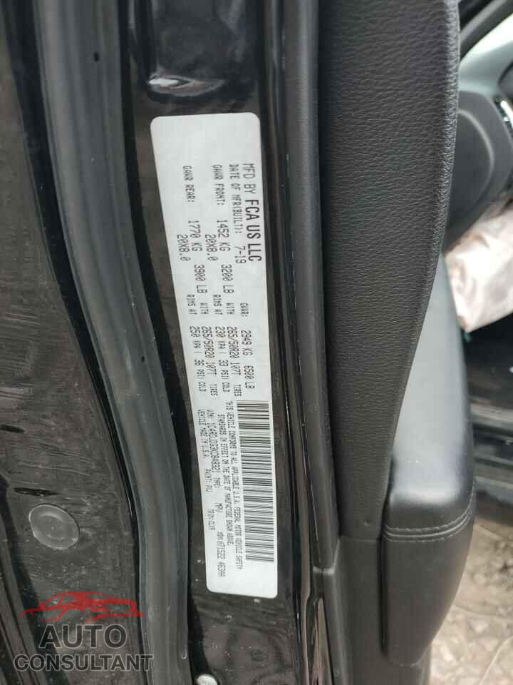 DODGE DURANGO 2019 - 1C4RDJDG3KC848321