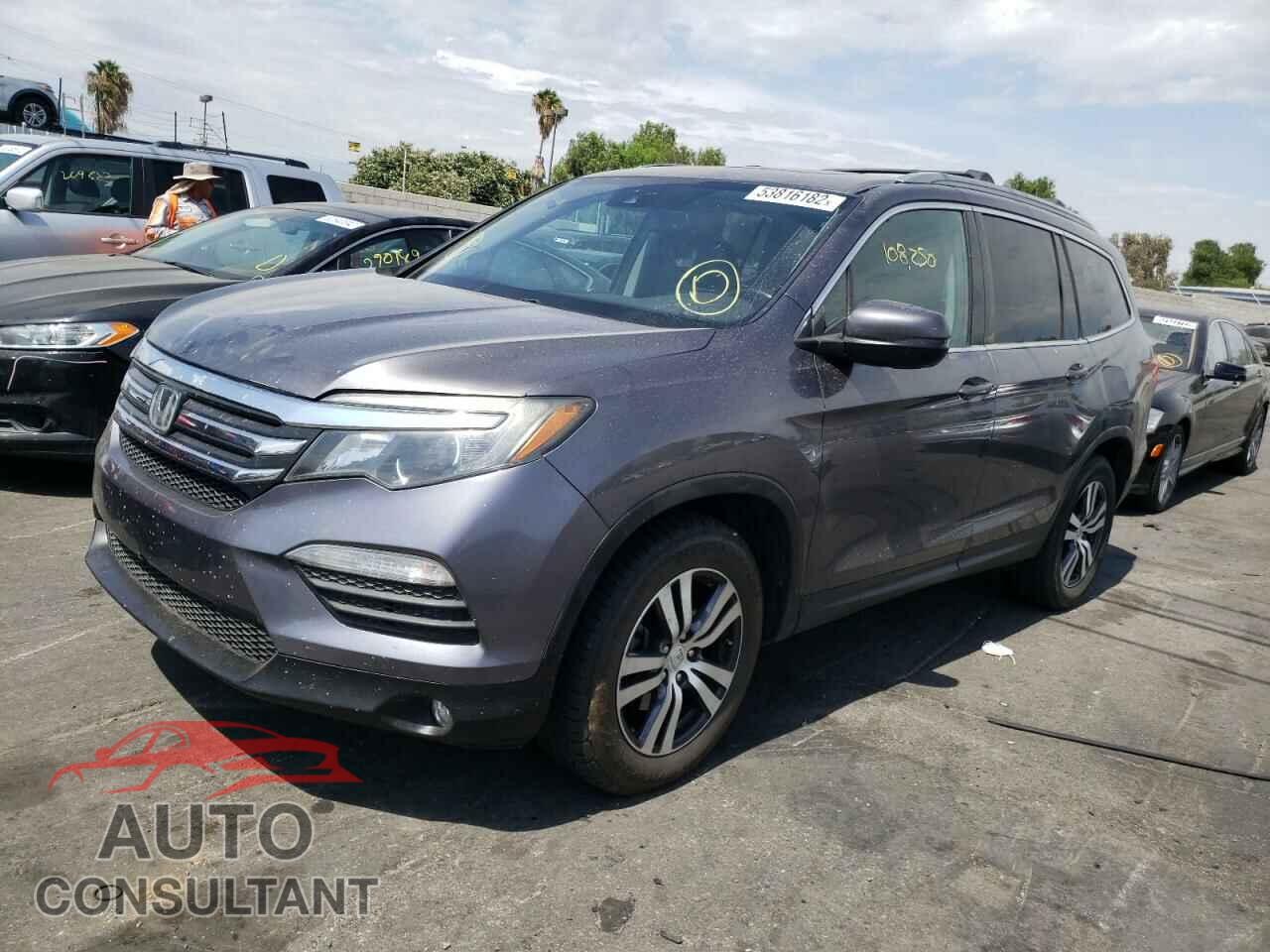 HONDA PILOT 2016 - 5FNYF5H67GB036741
