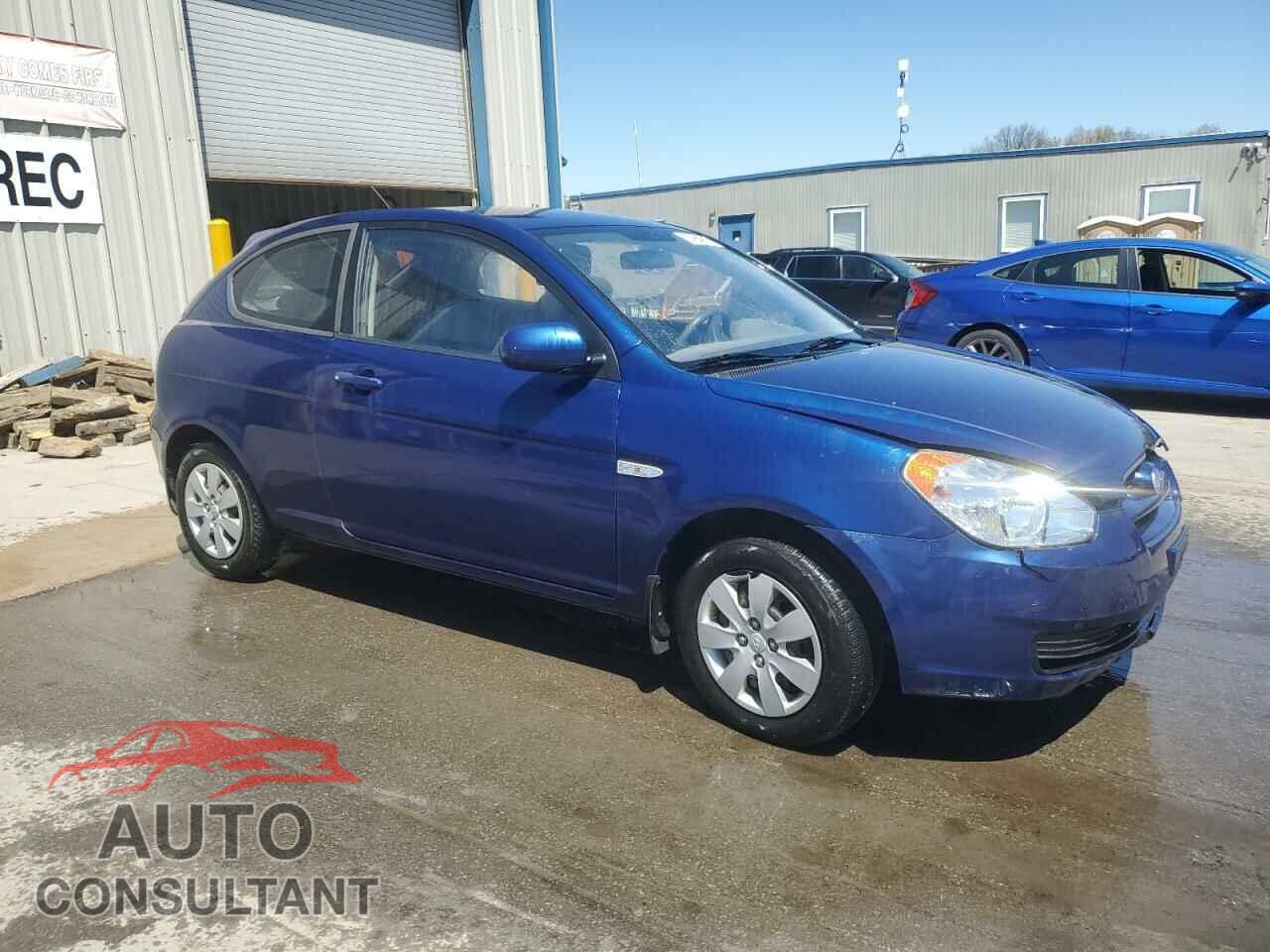 HYUNDAI ACCENT 2010 - KMHCM3AC7AU168316