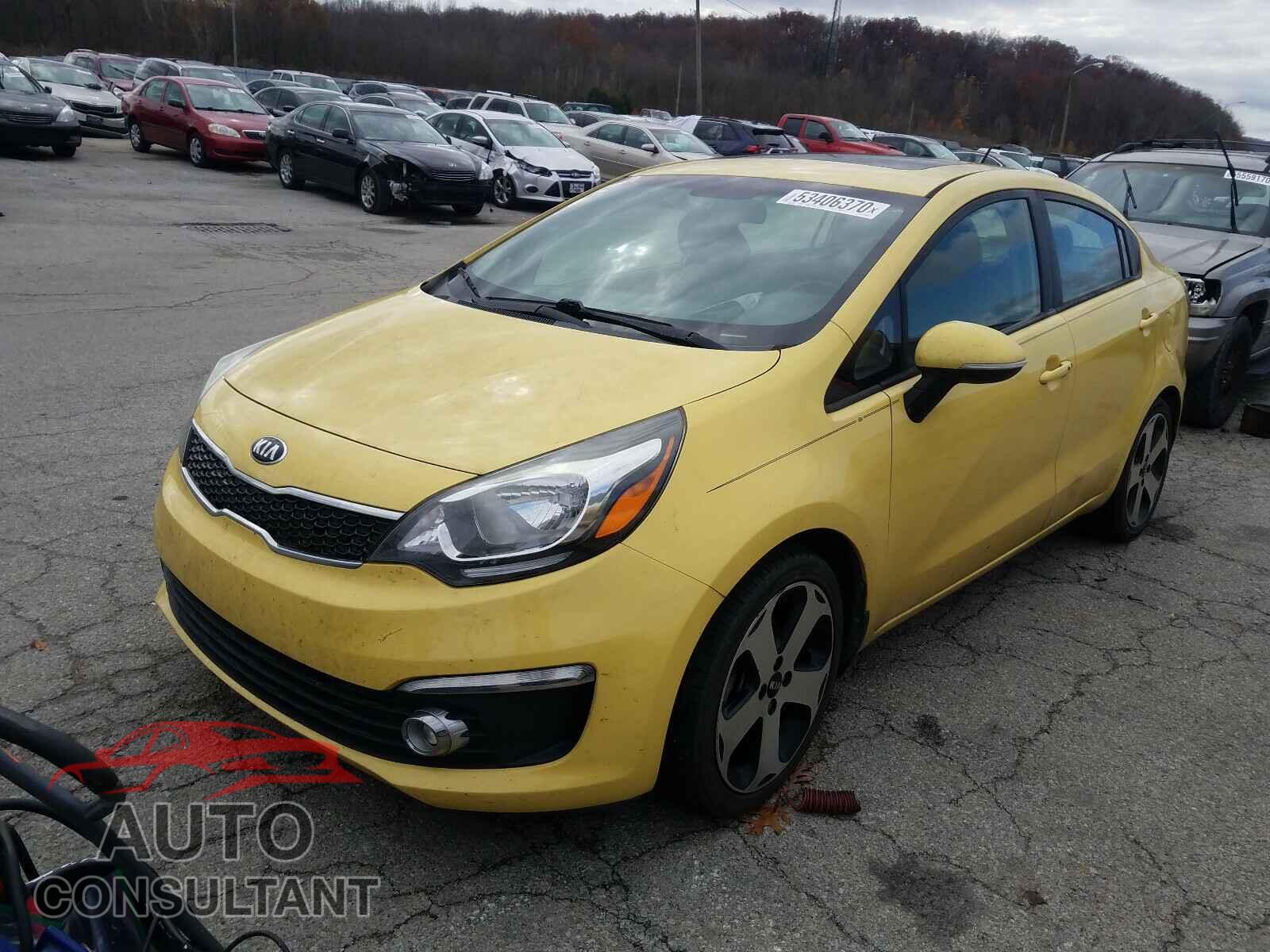 KIA RIO 2016 - KNADN4A31G6579068