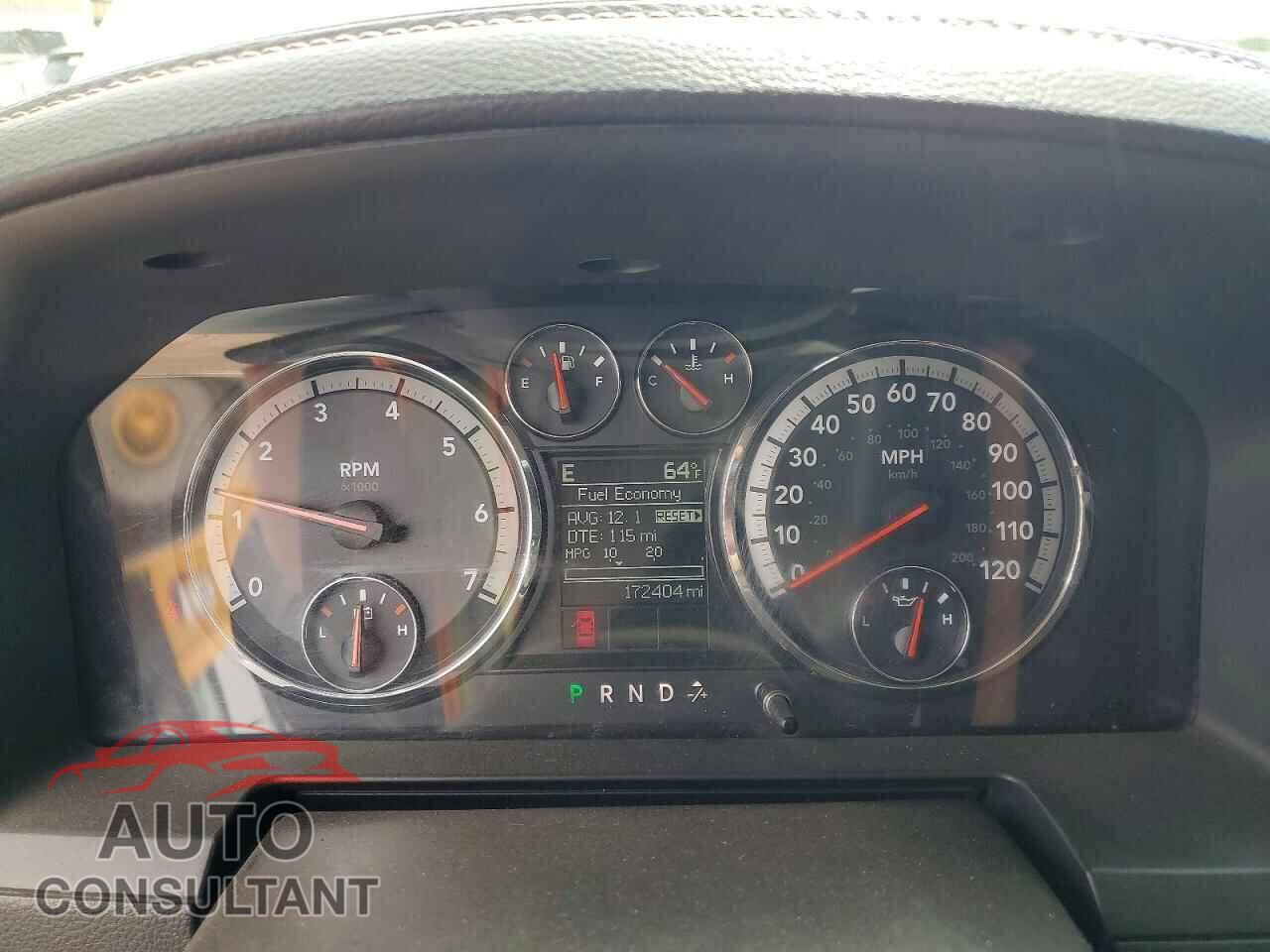 DODGE RAM 1500 2012 - 3C6JD7CT8CG101477