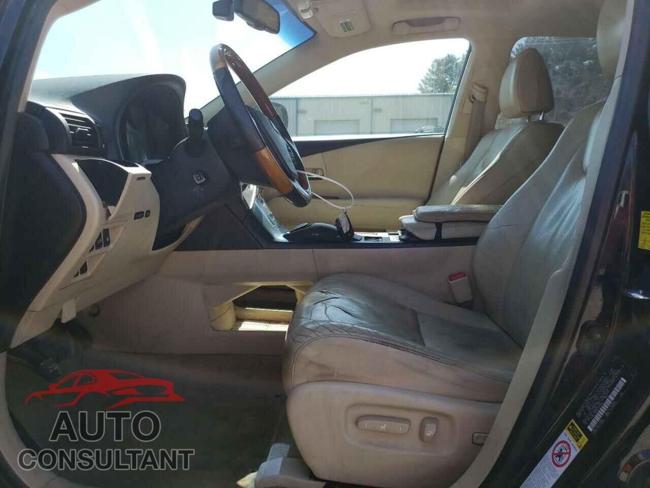 LEXUS RX350 2010 - 2T2BK1BA5AC020052