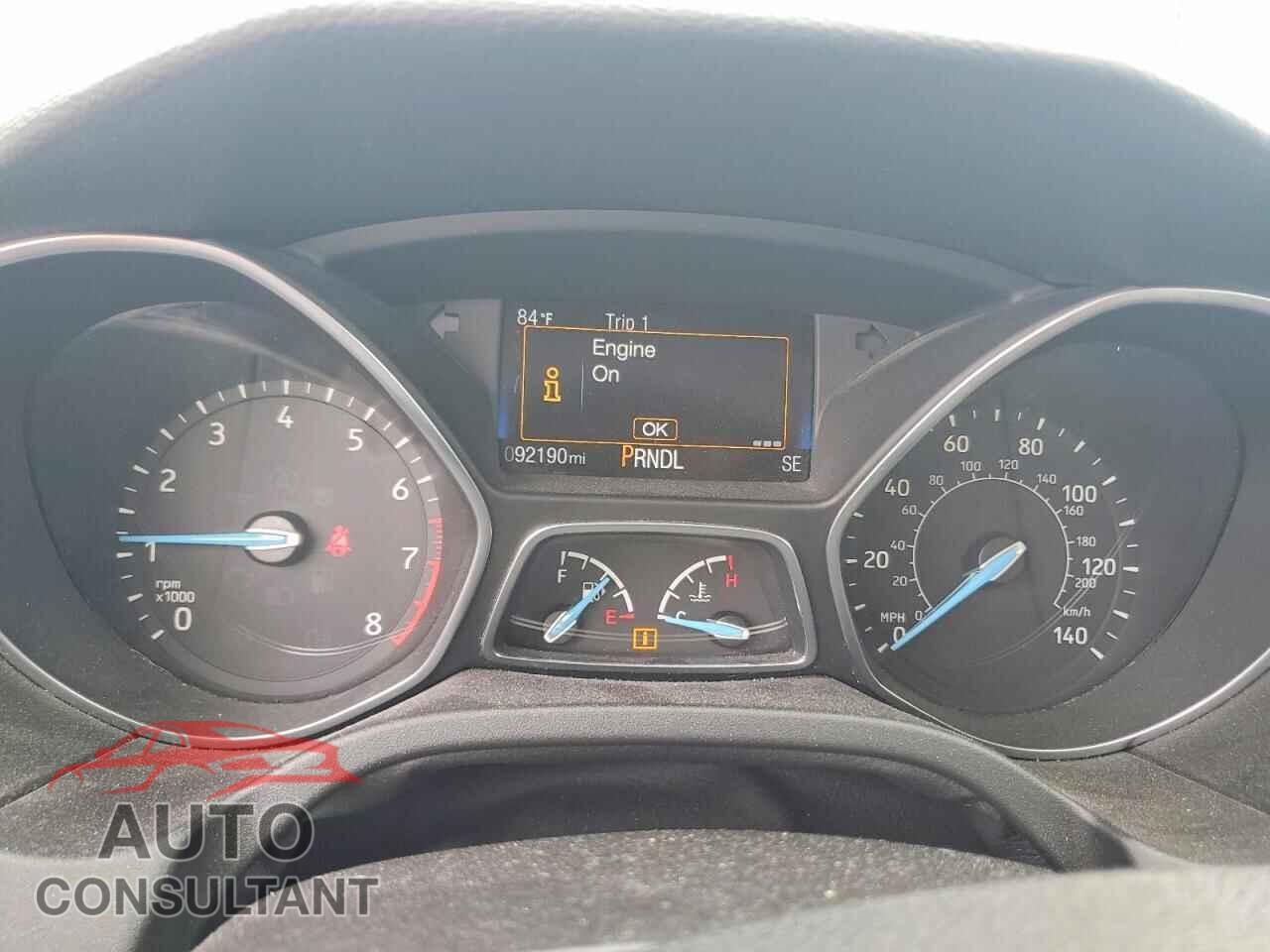 FORD FOCUS 2017 - 1FADP3F20HL235649
