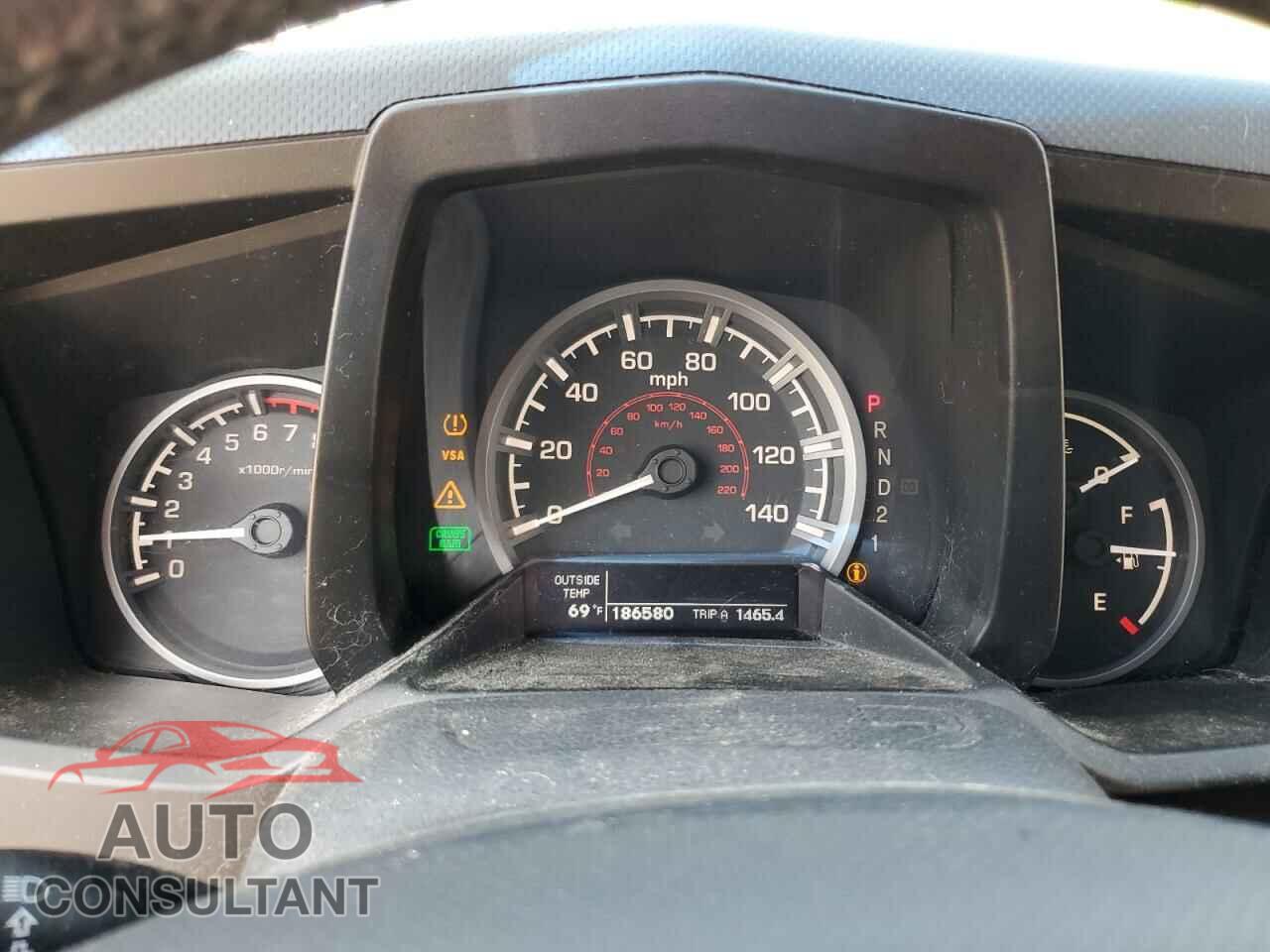 HONDA RIDGELINE 2009 - 5FPYK16549B100193
