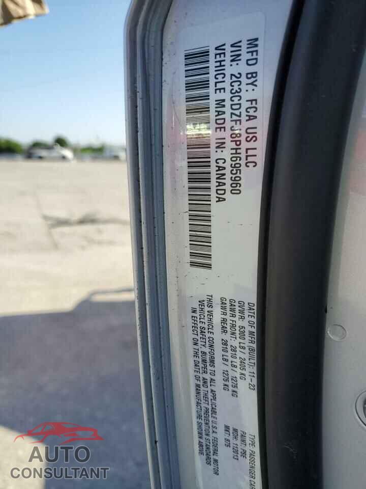 DODGE CHALLENGER 2023 - 2C3CDZFJ8PH695960