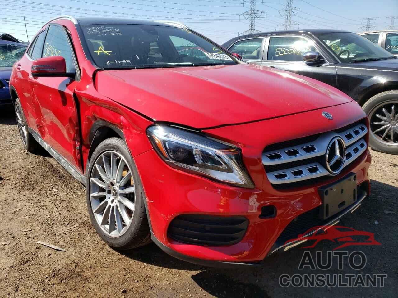 MERCEDES-BENZ GLA-CLASS 2018 - WDCTG4GB6JJ511015