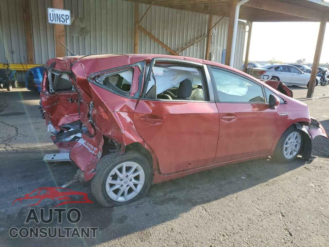 TOYOTA PRIUS 2014 - JTDZN3EU9E3351016