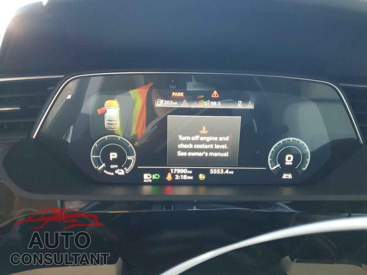 AUDI E-TRON 2022 - WA11AAGE7NB002472