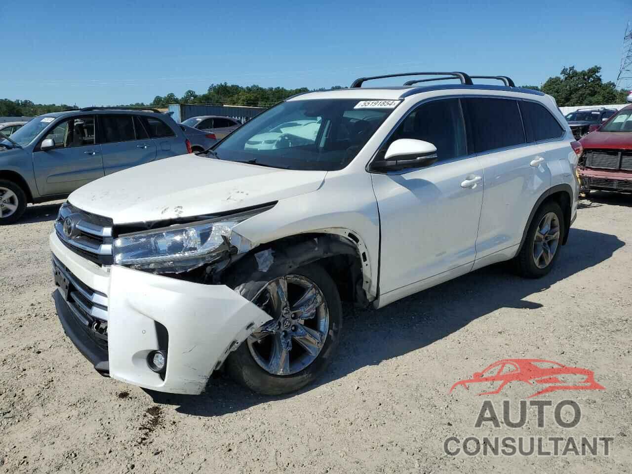 TOYOTA HIGHLANDER 2019 - 5TDDZRFH9KS740462